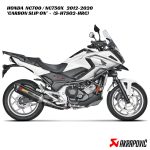 Akrapovič Carbon Line Slip-On - S-H7SO2-HRC - Honda NC700 / NC750X 2012-2020