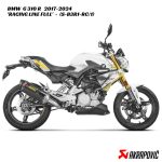 Akrapovič Racing Line Carbon Full Exhaust System - S-B3R1-RC/1 - BMW G 310 R 2017-2024