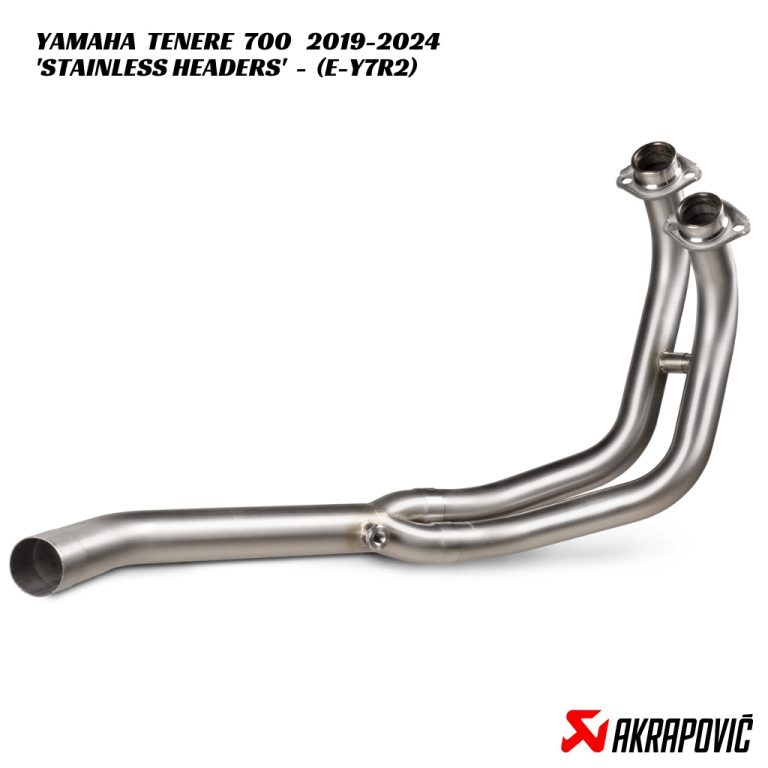 Akrapovič Stainless Steel Performance Headers - E-Y7R2 - Yamaha Tenere 700 2019-2024