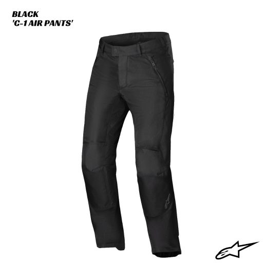 Alpinestars C-1 Air Textile Riding Pants - BLACK
