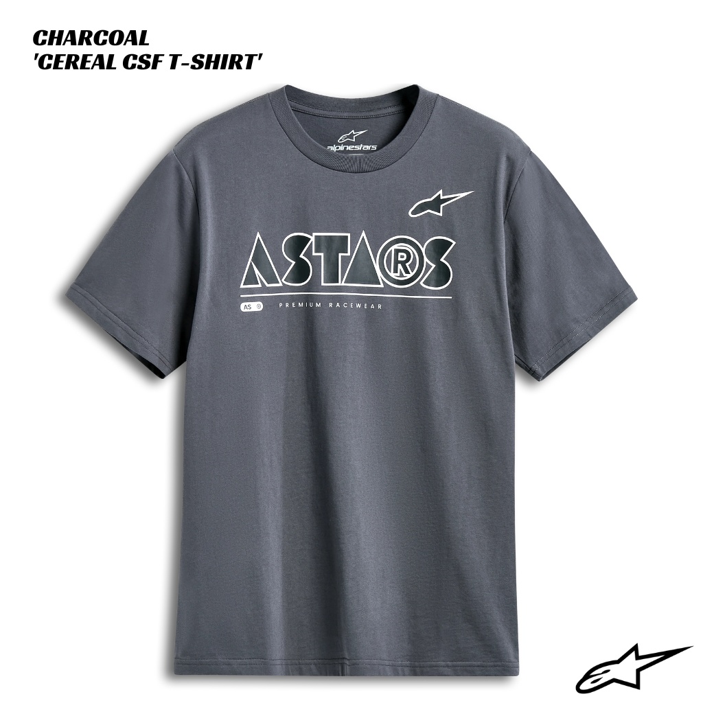Alpinestars Cereal CSF T-Shirt - CHARCOAL