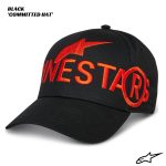 Alpinestars Committed Snap Back Hat / Cap - BLACK