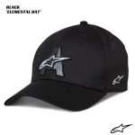 Alpinestars Elemental Flex Back Hat / Cap - BLACK