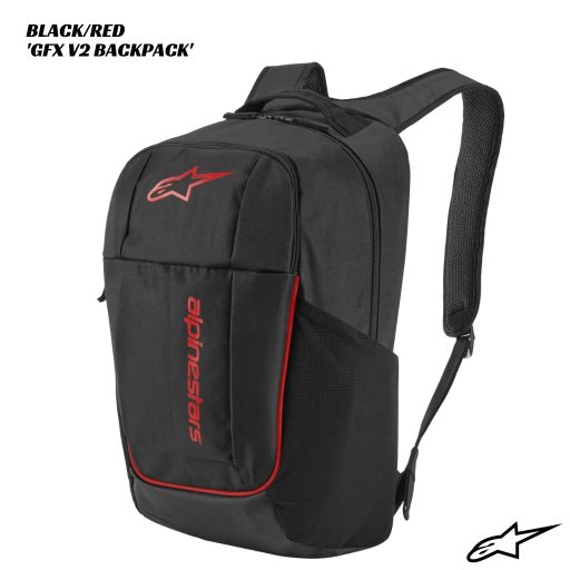 Alpinestars GFX V2 Backpack - BLACK/RED
