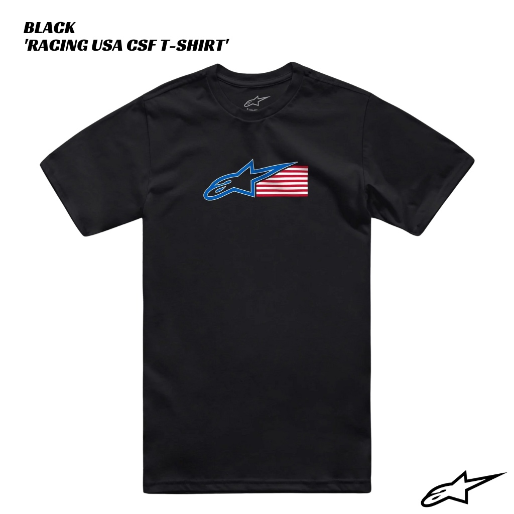 Alpinestars Racing USA CSF T-Shirt - BLACK
