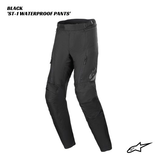 Alpinestars ST-1 Waterproof Riding Pants - BLACK