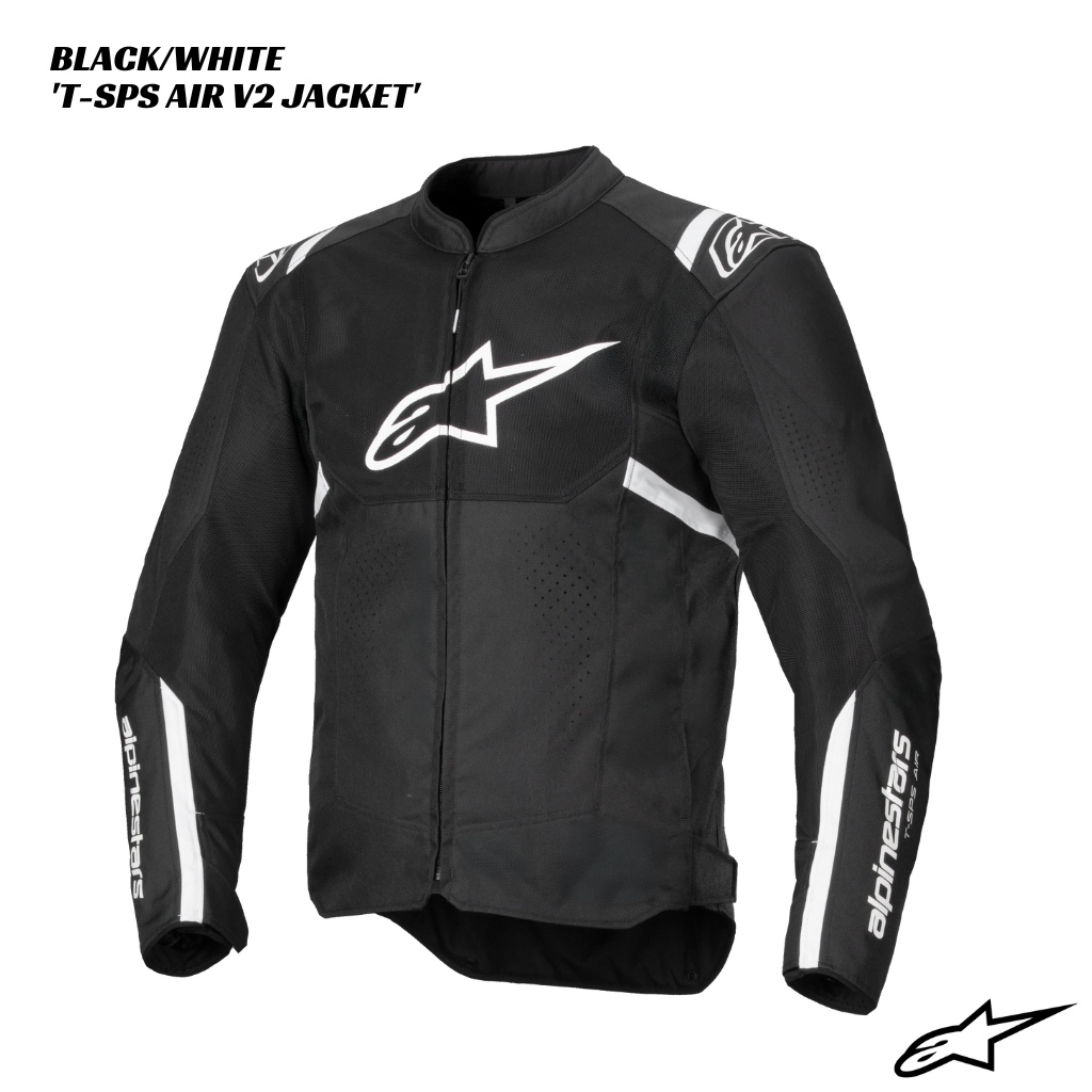 Alpinestars T-SPS Air V2 Jacket BLACK WHITE