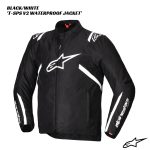 Alpinestars T-SPS V2 Waterproof Jacket BLACK WHITE
