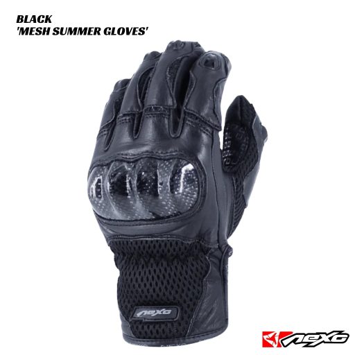 Nexo 3020 Mesh Summer Gloves - BLACK