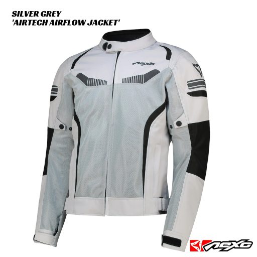 Nexo Airtech Airflow Jacket - SILVER GREY