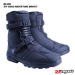 Nexo BT-0383 Adventure Boots - DOUBLE STRAP - BLACK