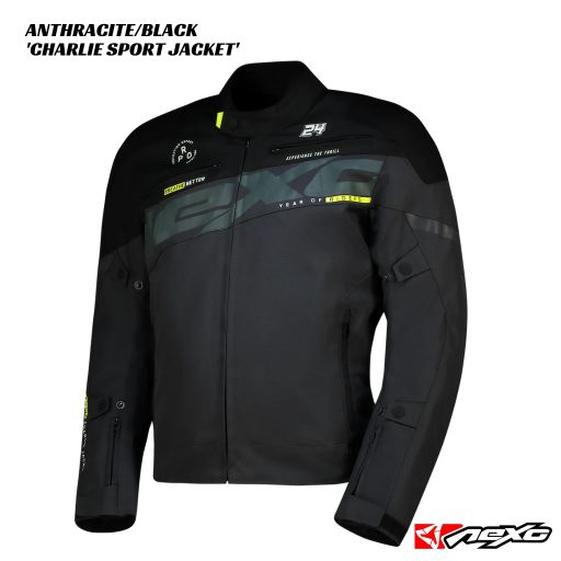 Nexo Charlie Sport Jacket - ANTHRACITE/BLACK