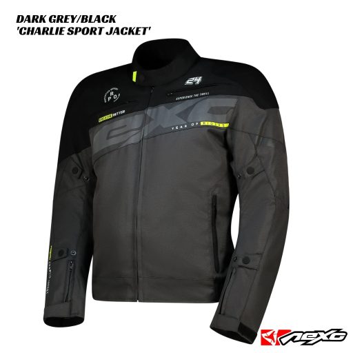 Nexo Charlie Sport Jacket - DARK GREY/BLACK