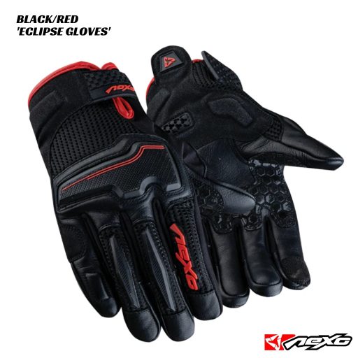 Nexo Eclipse Gloves - BLACK/RED