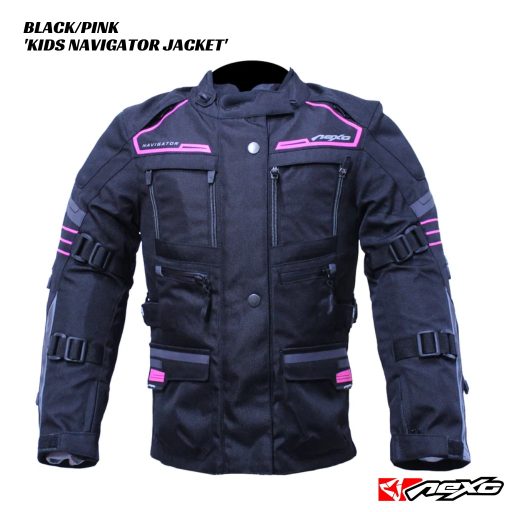 Nexo Kids Navigator Adventure Jacket - BLACK/PINK