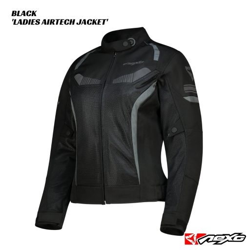 Nexo Ladies Airtech Airflow Jacket - BLACK