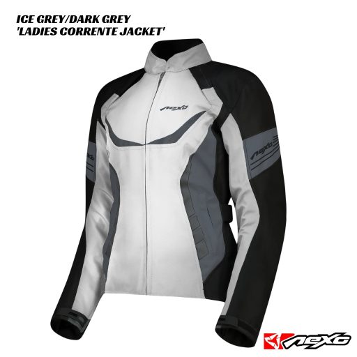 Nexo Ladies Corrente Jacket - ICE GREY/DARK GREY