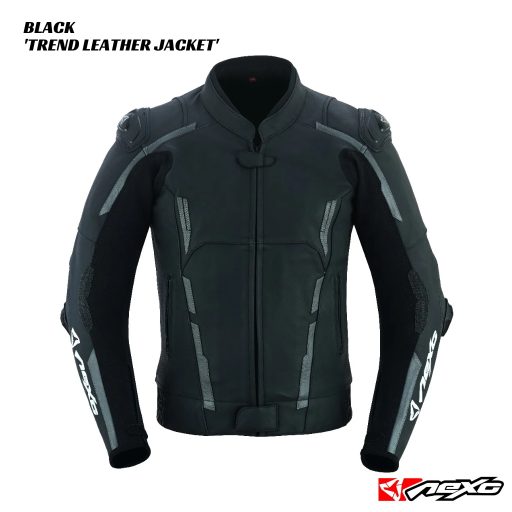 Nexo Trend Leather Jacket - BLACK