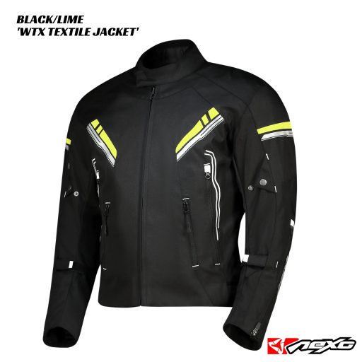Nexo WTX Textile Jacket - BLACK/LIME