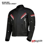 Nexo WTX Textile Jacket - BLACK/RED