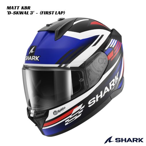 Shark D-Skwal 3 Helmet - Firstlap - Matte KBR