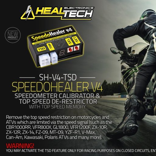 HealTech SpeedoHealer V4 - SH-V4-C+SH-U01 - Kawasaki Z1000 / Z1000SX 2014-2023