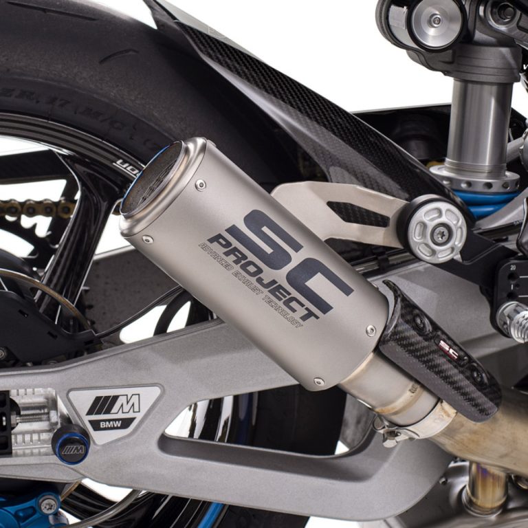 SC-Project CR-T Titanium Slip-On - B33G-50TR - BMW S1000RR 2025