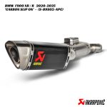 Akrapovič Carbon Line Slip-On - S-B9SO2-APC - BMW F900 XR / R 2020-2025