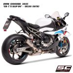 SC-Project CR-T Titanium Slip-On - B33G-50TR - BMW S1000RR 2025