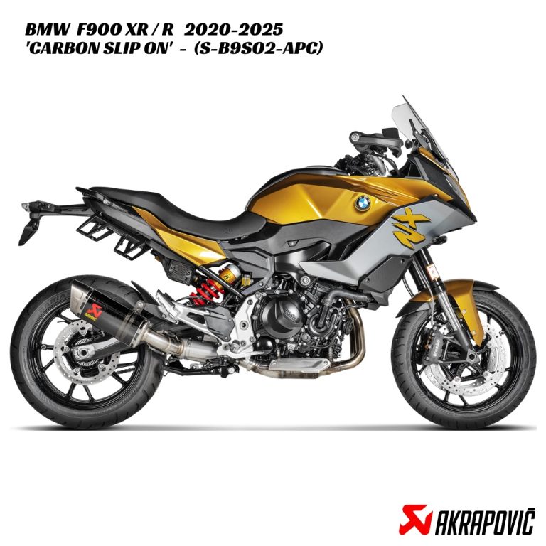 Akrapovič Carbon Line Slip-On - S-B9SO2-APC - BMW F900 XR / R 2020-2025