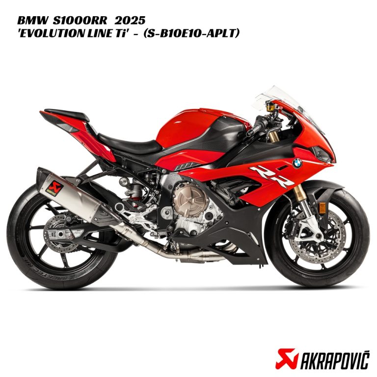 Akrapovič Evolution Line Full Titanium Exhaust - S-B10E10-APLT - BMW S1000RR 2025