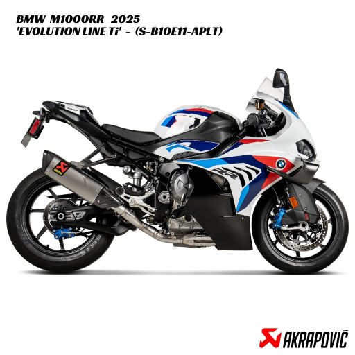 Akrapovič Evolution Line Full Titanium Exhaust - S-B10E11-APLT - BMW M1000RR 2025