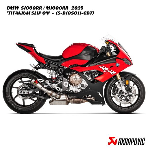 Akrapovič GP-Style Titanium Slip-On - S-B10SO11-CBT - BMW S1000RR / M1000RR 2025