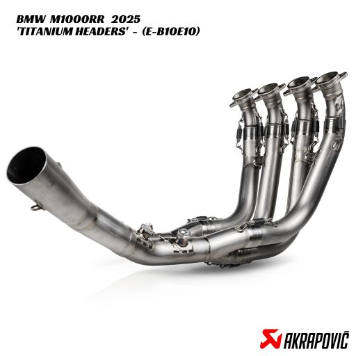 Akrapovič Titanium Performance Headers - E-B10E10 - BMW M1000RR 2025