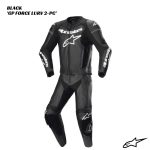 Alpinestars GP Force Lurv 2-Piece Leather Suit - BLACK