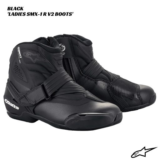 Alpinestars Ladies Stella SMX-1 R V2 Boots - BLACK