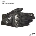 Alpinestars SMX-1 Air V2 Carbon Gloves - BLACK