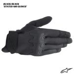 Alpinestars Stated Air Gloves - BLACK/BLACK