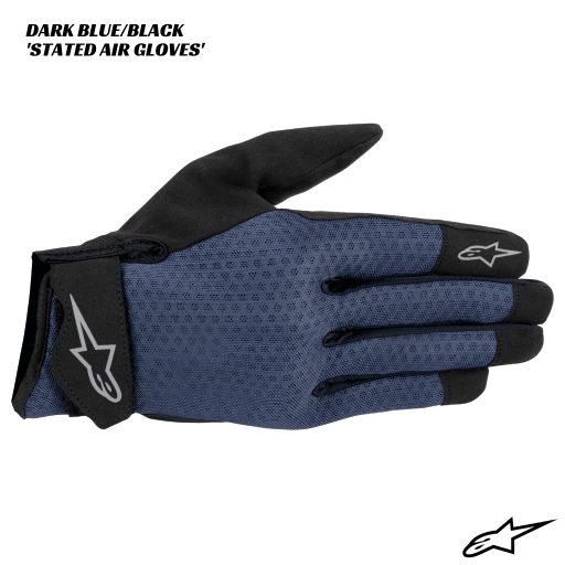 Alpinestars Stated Air Gloves - DARK BLUE/BLACK