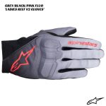 Alpinestars Stella Reef V2 Ladies Gloves - GREY/BLACK/PINK FLUO