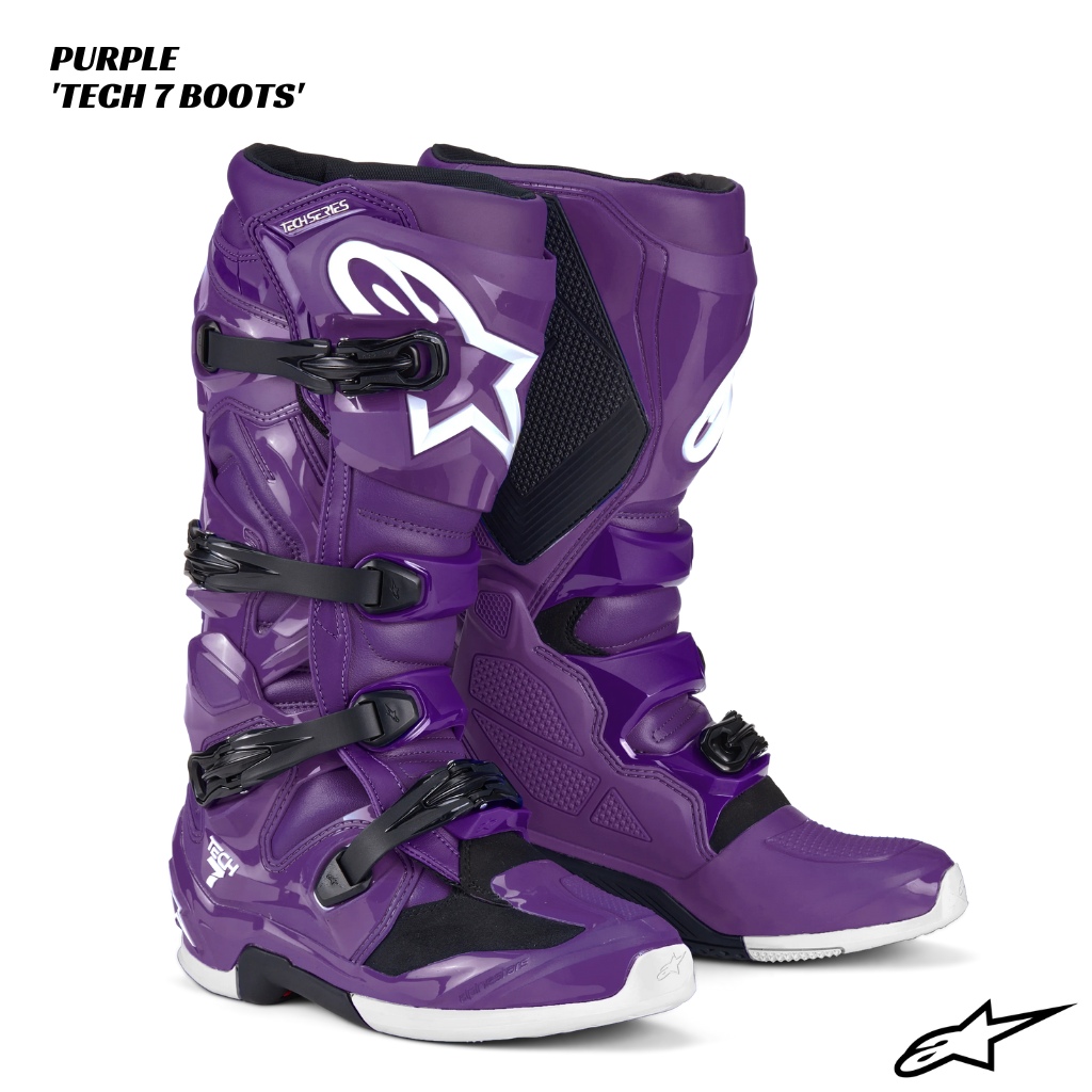 Alpinestars Tech 7 Boots 2025 - PURPLE