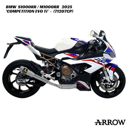 Arrow Competition EVO Full Titanium System - 71207CP - BMW S1000RR / M1000RR 2025
