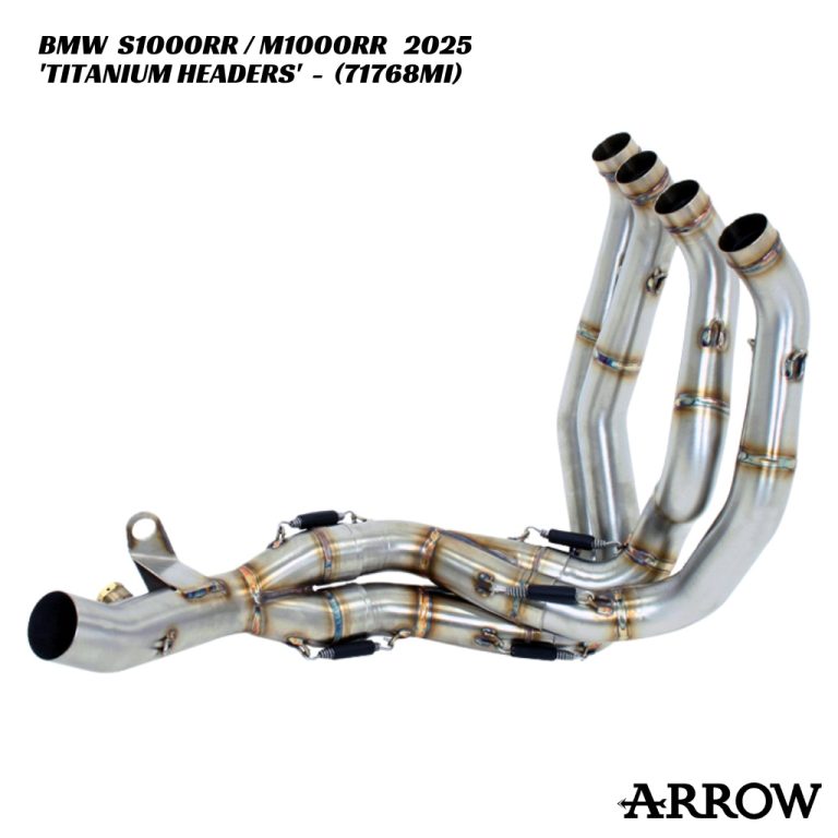 Arrow Titanium Performance Headers - 71768MI - BMW S1000RR / M1000RR 2025