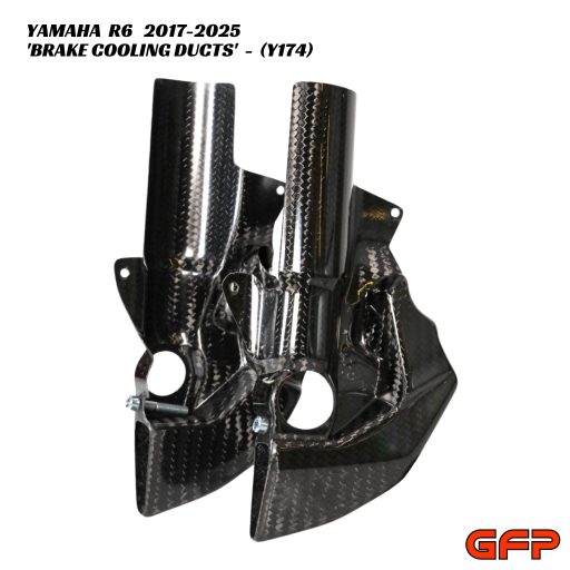 GFP Carbon Fiber Brake Cooling Ducts - Yamaha R6 2017-2025
