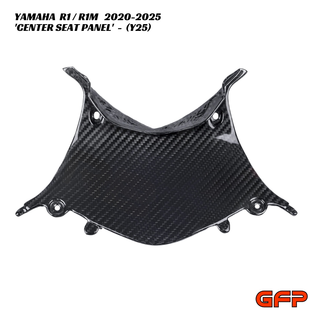 GFP Carbon Fiber Center Seat Panel - Yamaha R1 / R1M 2020-2025