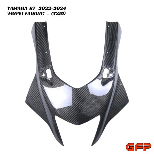 GFP Carbon Fiber Front Fairing - Yamaha R7 2022-2024