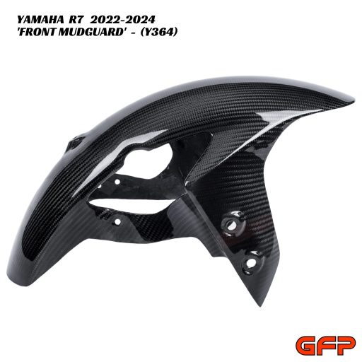 GFP Carbon Fiber Front Mudguard - Yamaha R7 2022-2024
