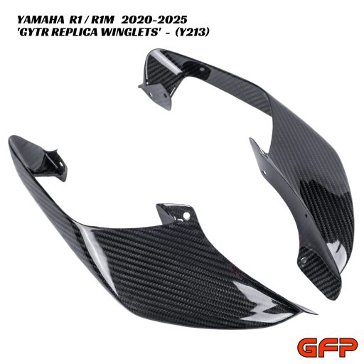 GFP Carbon Fiber GYTR Replica Winglets - Yamaha R1 / R1M 2020-2025