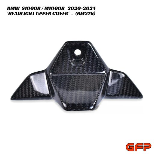 GFP Carbon Fiber Headlight Upper Cover - BMW S1000R / M1000R 2020-2024
