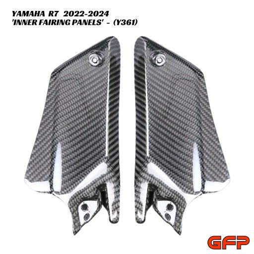 GFP Carbon Fiber Inner Fairing Panels - Yamaha R7 2022-2024